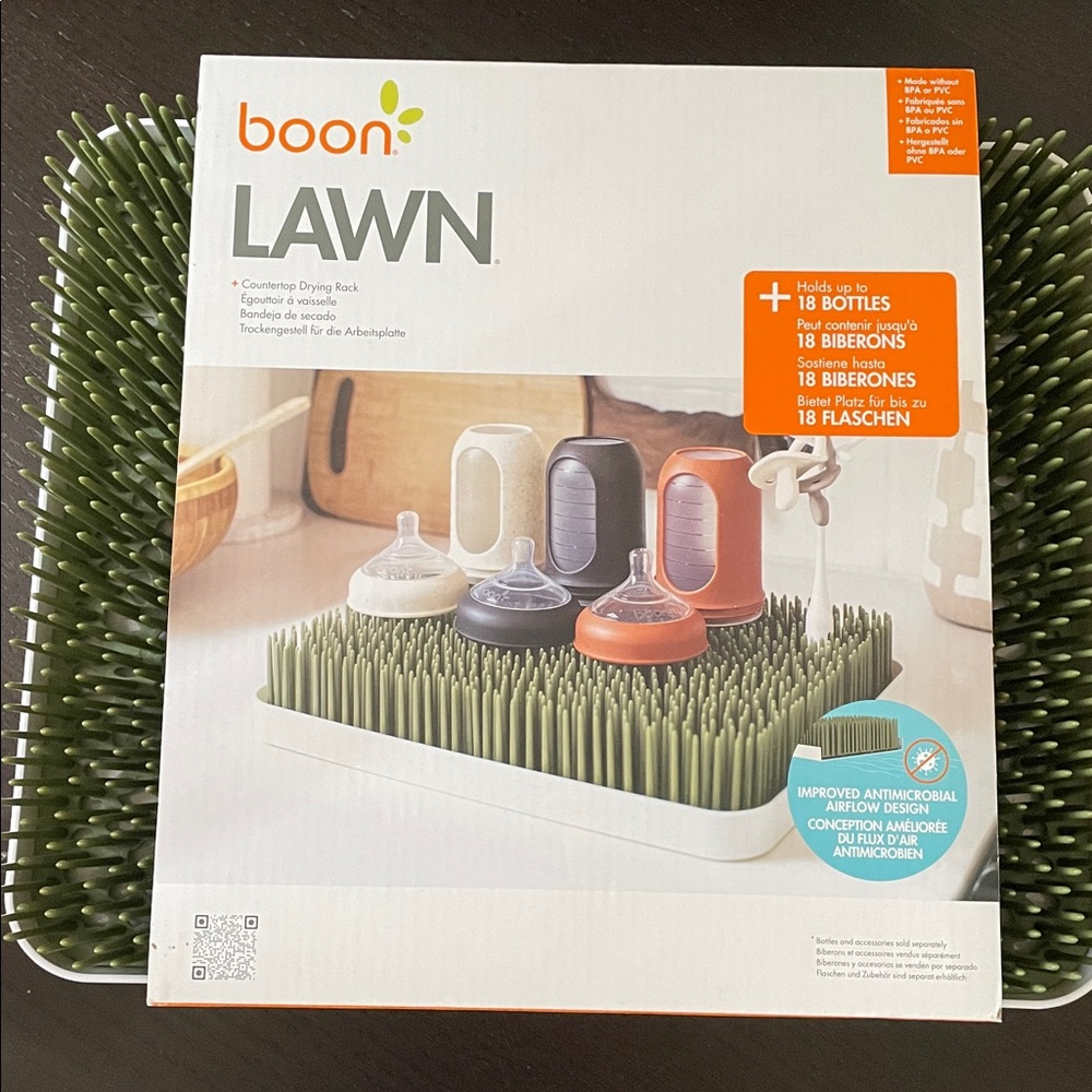 Lawn Countertop Drying Rack - Green